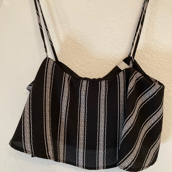 Blue blush wide leg pants with top - Picture 5 of 9